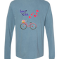 Love is in the Air - Comfort Colors - Heavyweight Long Sleeve Tee - Blues & Greens