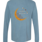 Not A Hot Mess Just A Hot Flash - Comfort Colors - Heavyweight Long Sleeve Tee - Blues & Greens