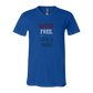 Saved. Free. Loud & Proud - Bella+Canvas - Unisex V-Neck - Assorted Colors