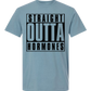Straight Outta Hormones - Comfort Colors - Heavyweight Unisex Tee - Blues