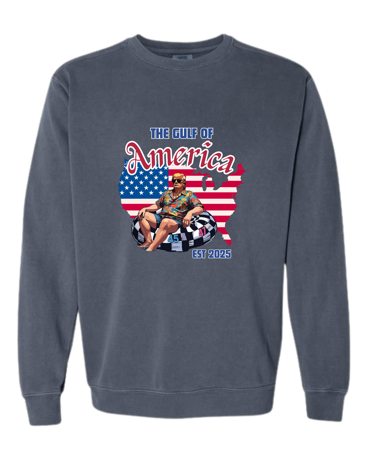 The Gulf of America - Comfort Colors - Sweatshirt - Blues