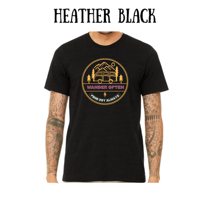 CP - Wander Often - Unisex Tee - Blues