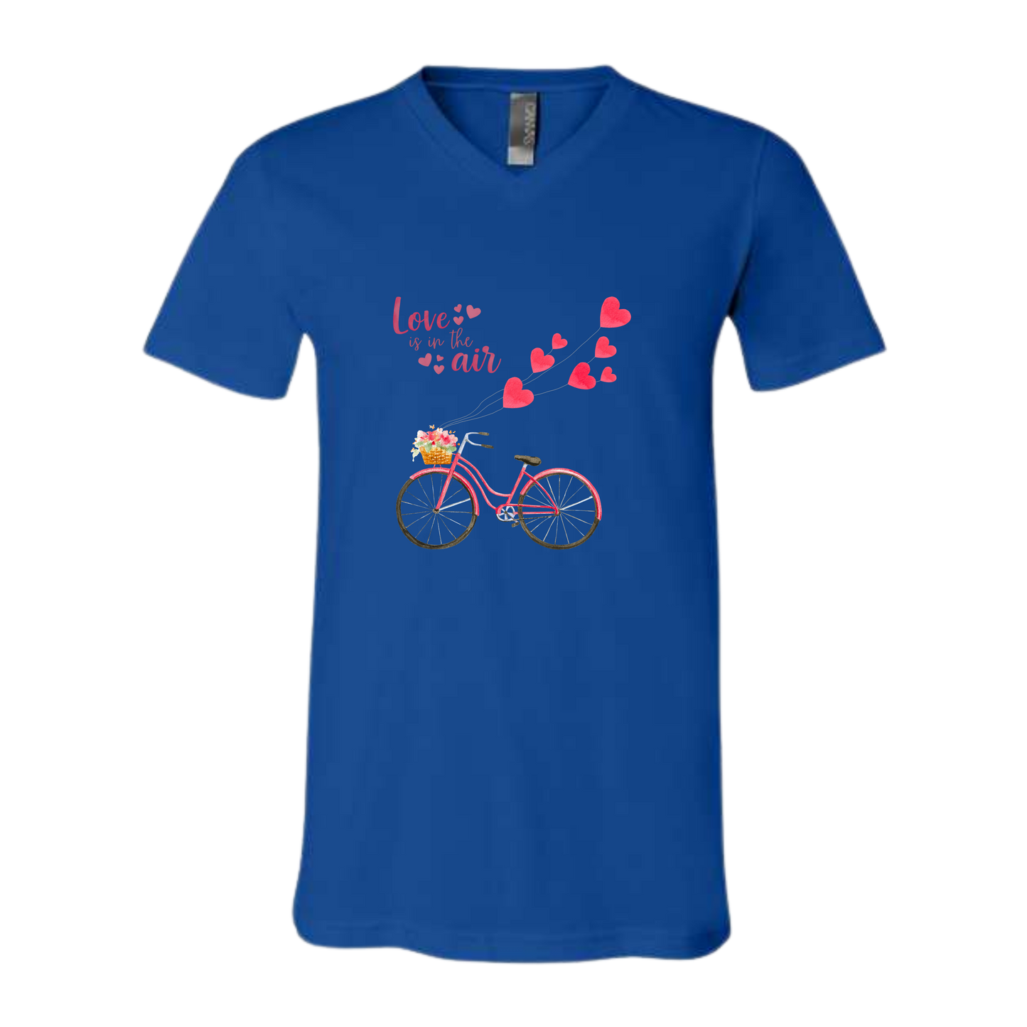 Love is in the Air - Bella+Canvas - Unisex V-Neck - Assorted Colors