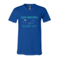 Life Happens The Beach Helps - Bella+Canvas - Unisex V-Neck - Assorted Colors