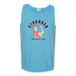 Stronger Than Period Cramps - Comfort Colors - Unisex Tank - Neutral Colors & Blues