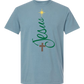 Jesus Tree - Comfort Colors - Heavyweight Unisex Tee - Blues