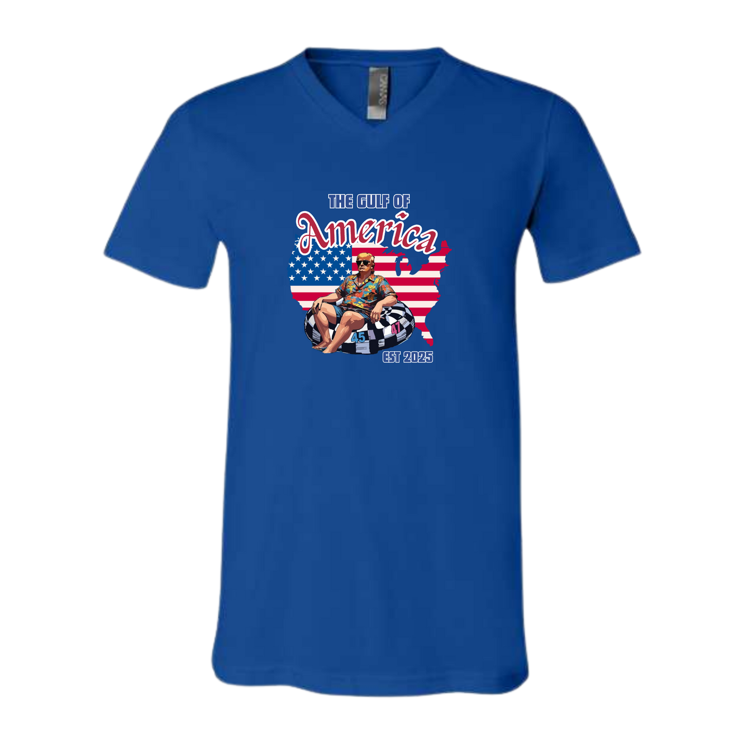 The Gulf of America - Bella+Canvas - Unisex V-Neck - Assorted Colors