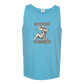 Booked for the Summer - Comfort Colors - Unisex Tank - Neutral Colors & Blues