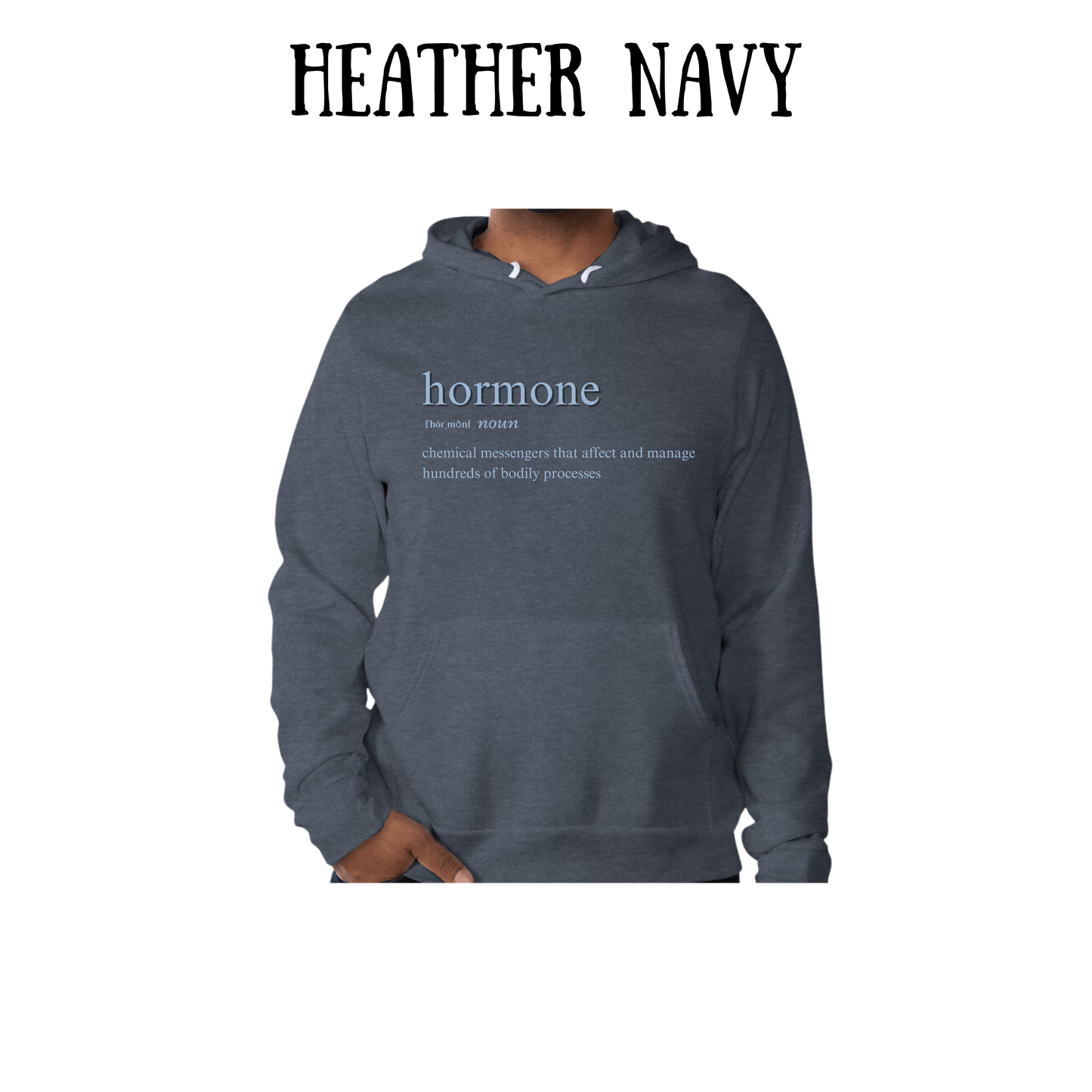 BP - Hormone - Sponge Fleece Hoodie - Blues, Purples