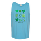 Galatians 5 - St Patrick's Day - Comfort Colors - Unisex Tank - Neutral Colors & Blues