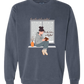 The Weather Outside is Frightful - Comfort Colors - Sweatshirt - Blues