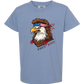 Rockin Free Bird - Comfort Colors - Heavyweight Youth Tee - Neutral Colors & Blues