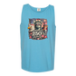America's 250th Birthday - Comfort Colors - Unisex Tank - Neutral Colors & Blues