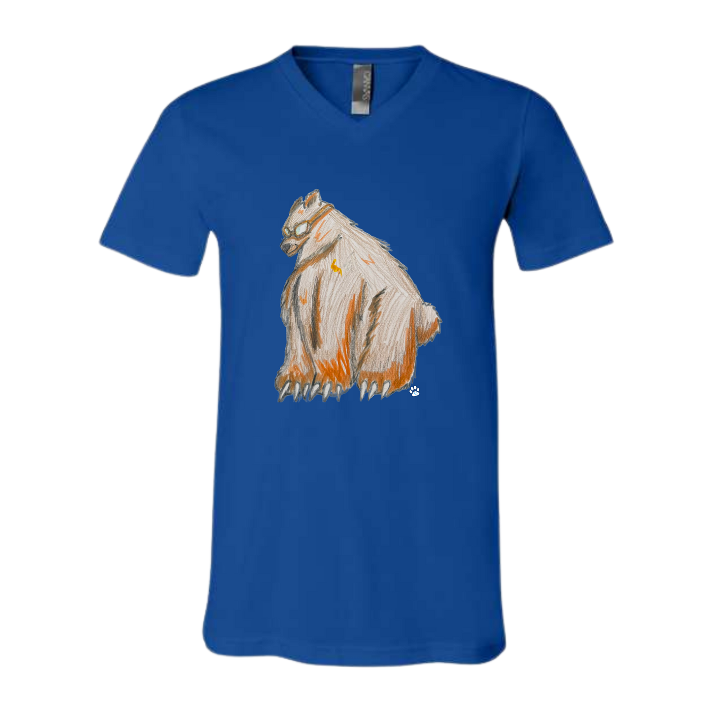 Muscle Bear - Bella+Canvas - Unisex V-Neck - Assorted Colors