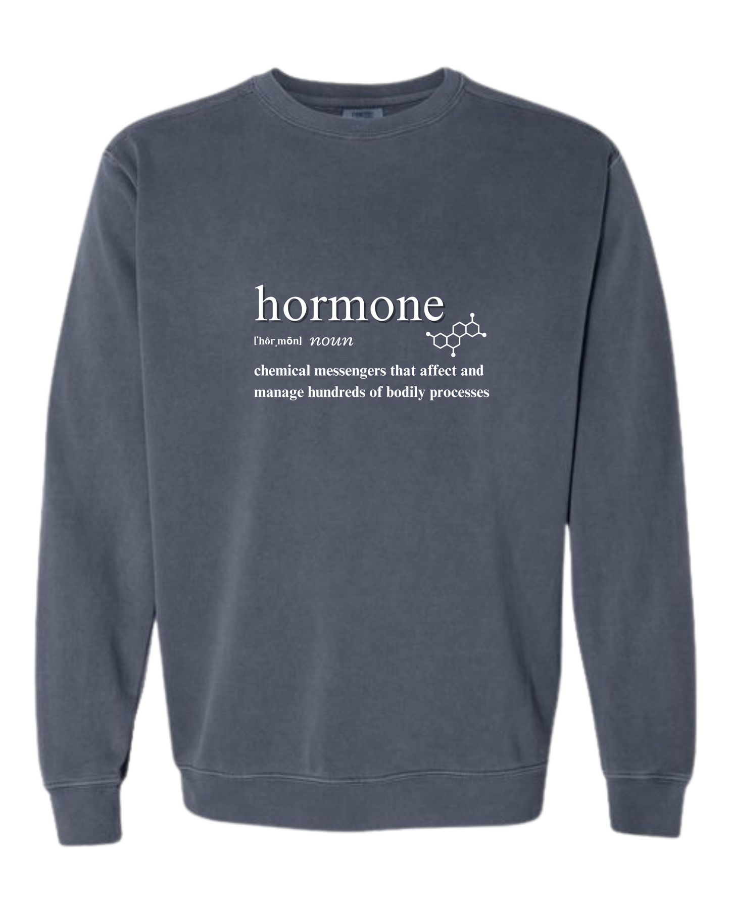 Hormone - Comfort Colors - Sweatshirt - Blues