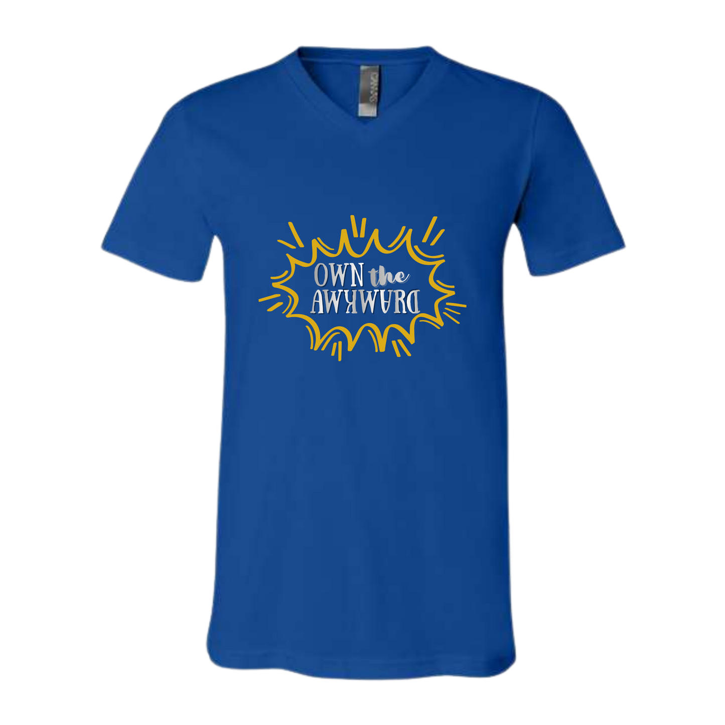 Own the Awkward - Bella+Canvas - Unisex V-Neck - Assorted Colors