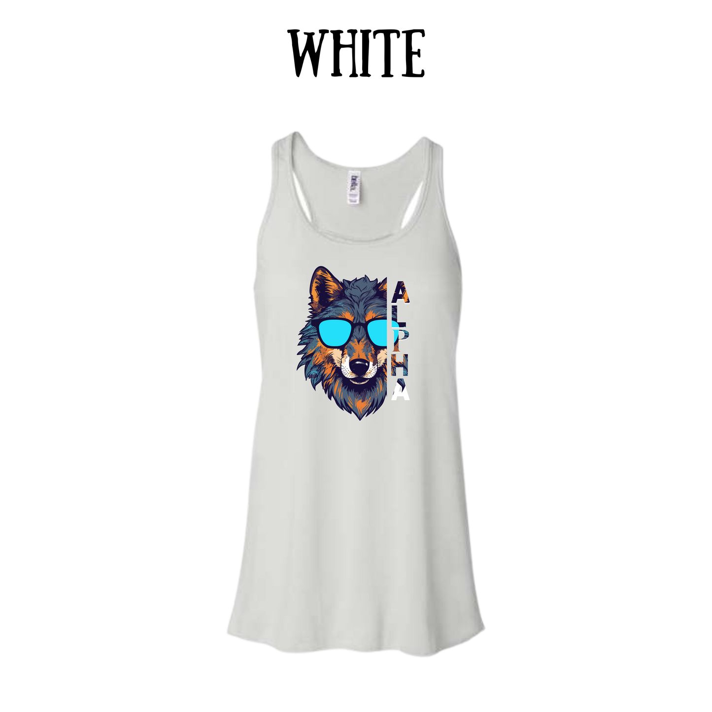 BP - Alpha - Women's Flowy Racerback Tank