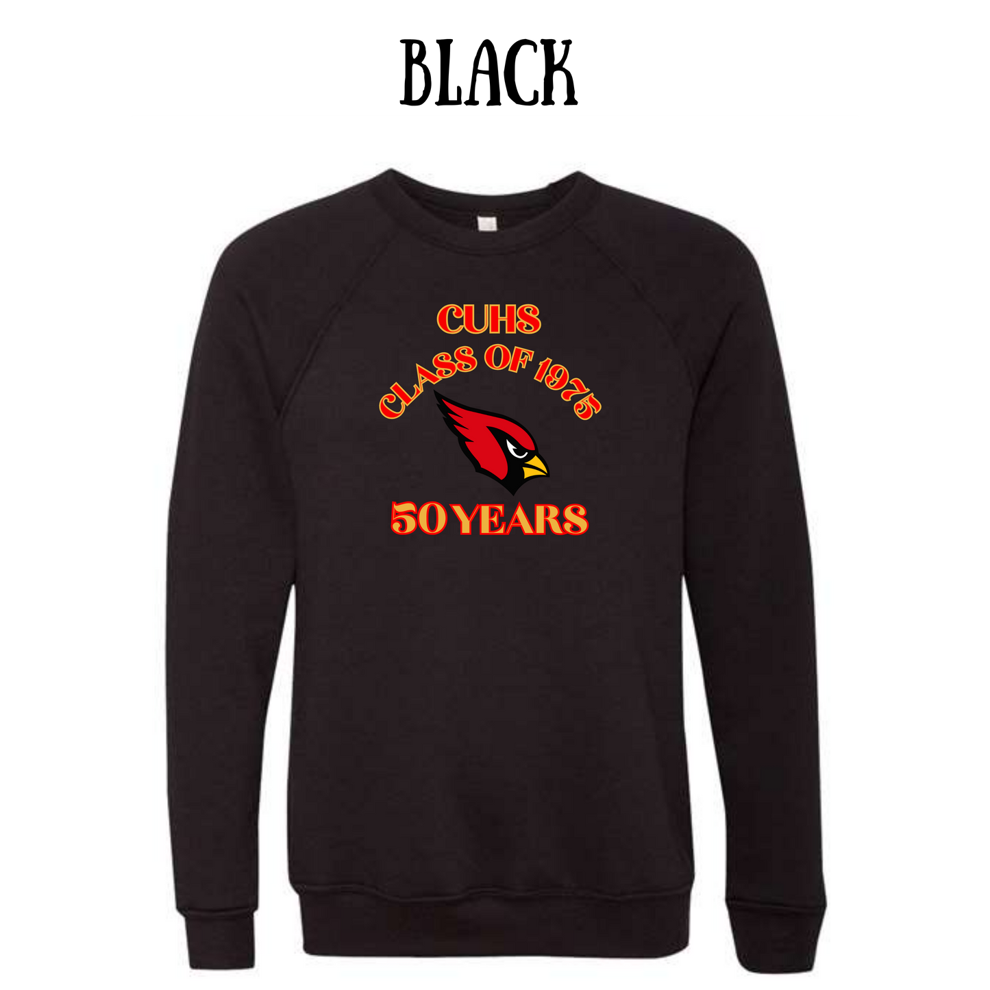 CUHS  - Sponge Fleece Raglan Sweatshirt - Neutrals