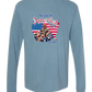 The Gulf of America - Comfort Colors - Heavyweight Long Sleeve Tee - Blues & Greens