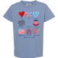 Galatians 5 - Patriotic - Comfort Colors - Heavyweight Youth Tee - Neutral Colors & Blues