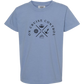 On Cruise Control - Comfort Colors - Heavyweight Youth Tee - Neutral Colors & Blues