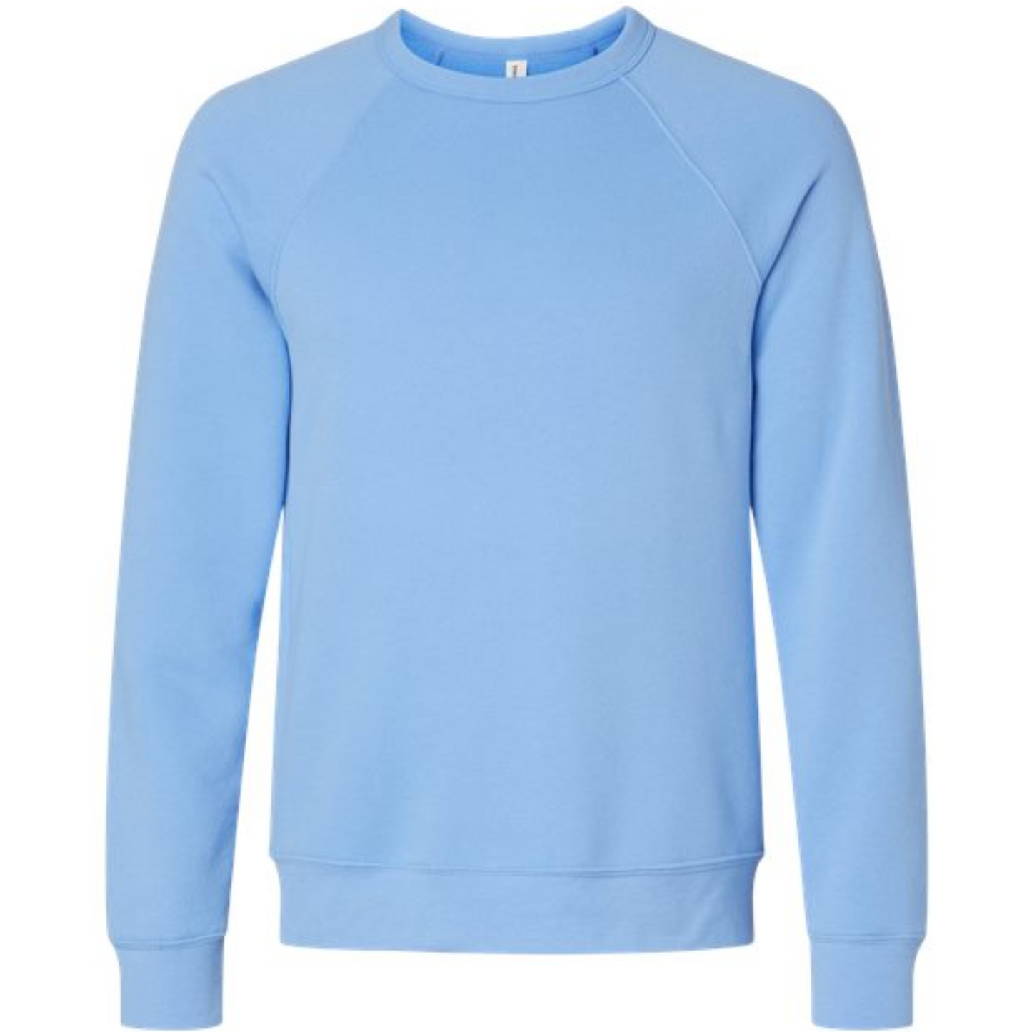 Custom Design - Sponge Fleece Raglan Sweatshirt - Blues, Purples