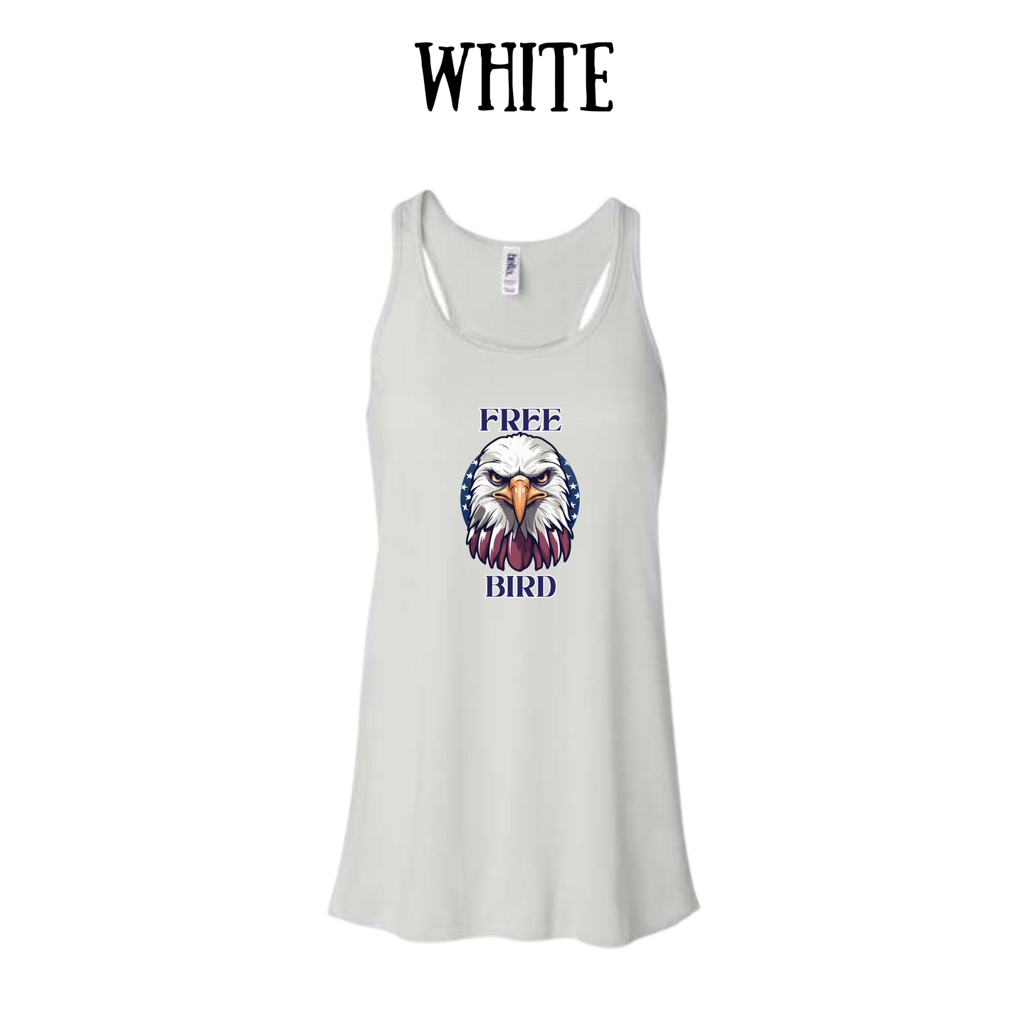 PP - Free Bird - Women's Flowy Racerback Tank