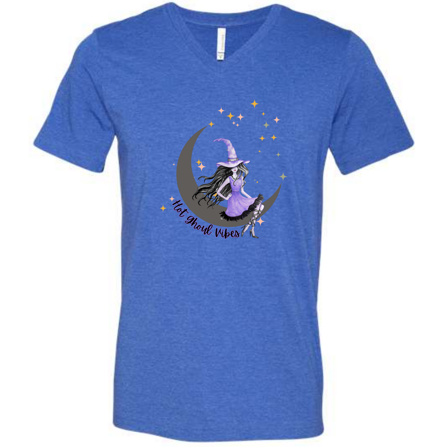 Hot Ghoul Vibes - Unisex V-Neck - Assorted Colors