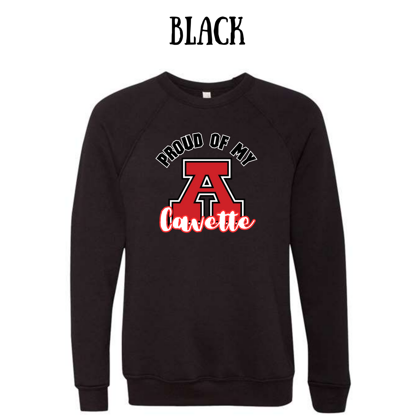 AFHS Cavettes - Sponge Fleece Raglan Sweatshirt - Neutrals