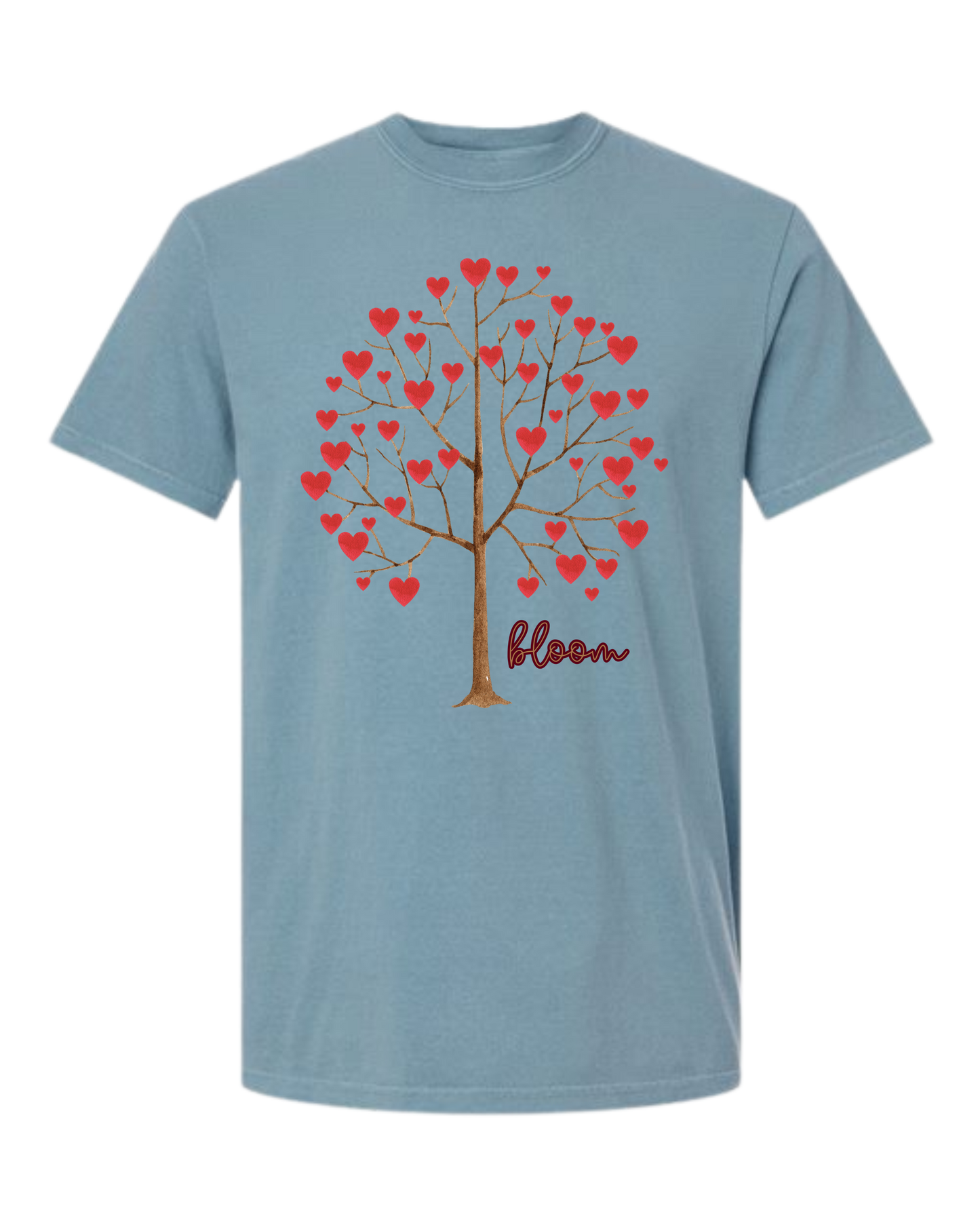 Bloom - Comfort Colors - Heavyweight Unisex Tee - Blues