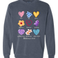 Galatians 5 - Spring - Comfort Colors - Sweatshirt - Blues