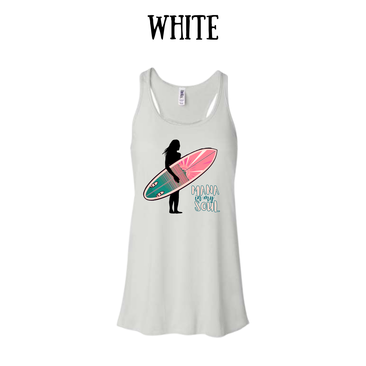 VP - Mana in My Soul - Women's Flowy Racerback Tank
