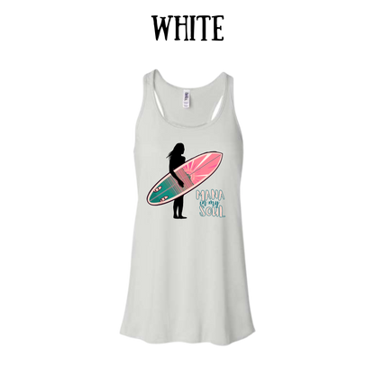 VP - Mana in My Soul - Women's Flowy Racerback Tank