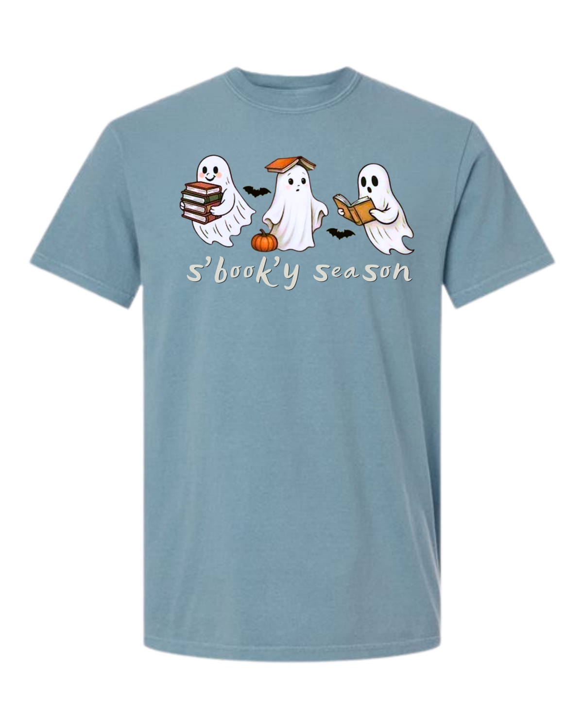 S'book'y season - Comfort Colors - Heavyweight Unisex Tee - Blues