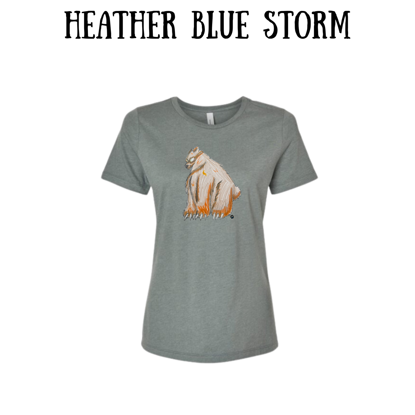 AC - Muscle Bear - Women's Relaxed Fit Tee - Assorted Colors