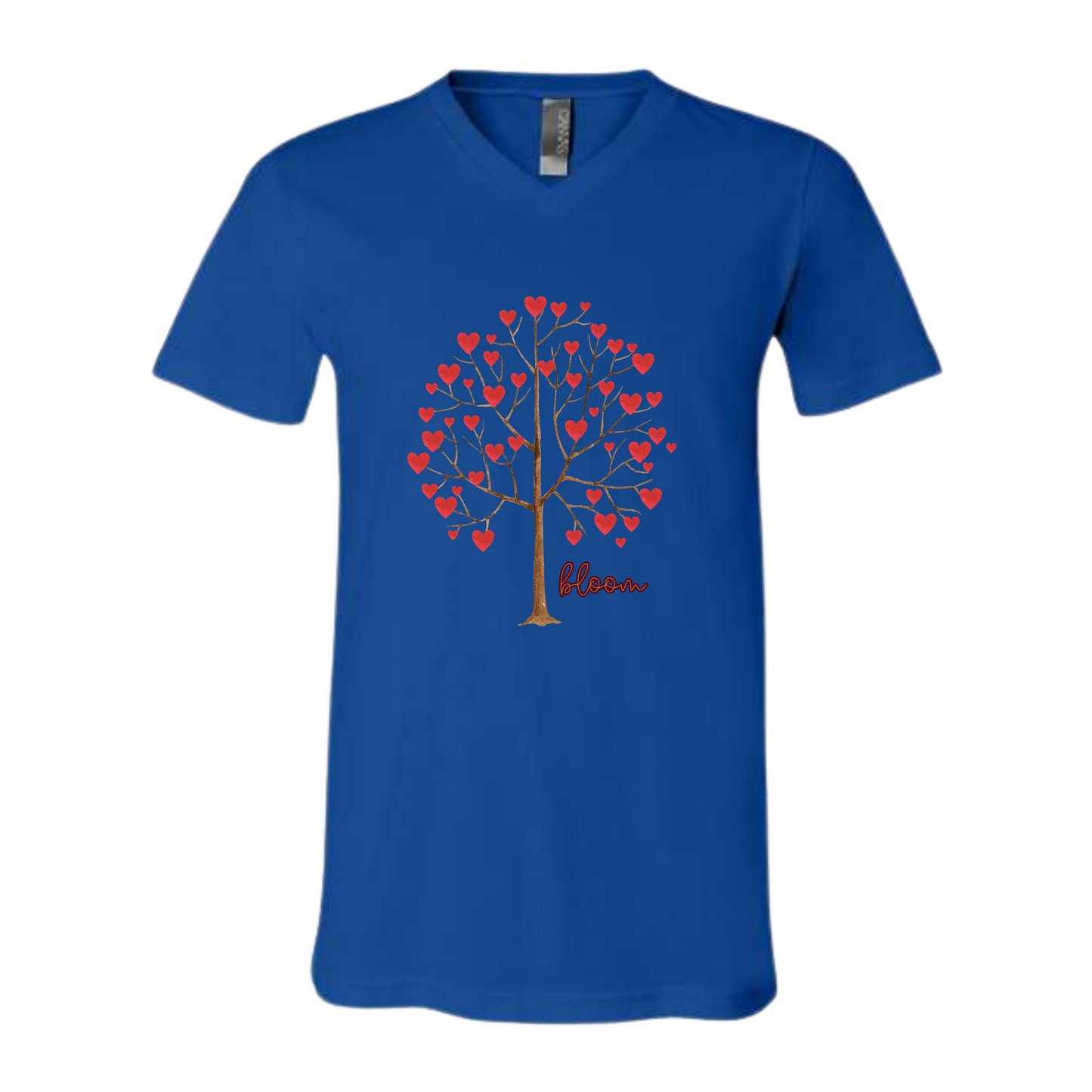 Bloom - Bella+Canvas - Unisex V-Neck - Assorted Colors