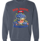 Red, White, And Blueberries - Comfort Colors - Sweatshirt - Blues