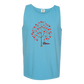Bloom - Comfort Colors - Unisex Tank - Neutral Colors & Blues