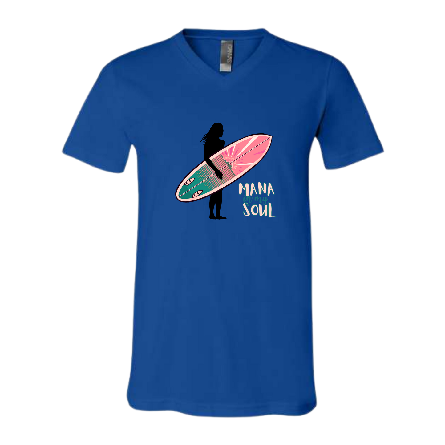 Mana in My Soul - Bella+Canvas - Unisex V-Neck - Assorted Colors