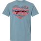 You & Me - Comfort Colors - Heavyweight Unisex Tee - Blues