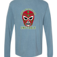 Masked Because We Are Unstable - Comfort Colors - Heavyweight Long Sleeve Tee - Blues & Greens