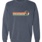 On Island Time - Comfort Colors - Sweatshirt - Blues