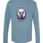 Free Bird - Comfort Colors - Heavyweight Long Sleeve Tee - Blues & Greens