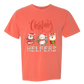 Christmas Helpers - Comfort Colors - Heavyweight Unisex Tee - Yellows, Oranges
