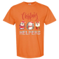 Christmas Helpers - Comfort Colors - Heavyweight Unisex Tee - Yellows, Oranges