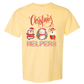 Christmas Helpers - Comfort Colors - Heavyweight Unisex Tee - Yellows, Oranges