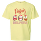 Christmas Helpers - Comfort Colors - Heavyweight Unisex Tee - Yellows, Oranges