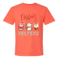 Christmas Helpers - Comfort Colors - Heavyweight Unisex Tee - Yellows, Oranges