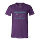 Life Happens The Beach Helps - Bella+Canvas - Unisex V-Neck - Assorted Colors