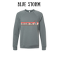 VP - On Island Time - Sponge Fleece Raglan Sweatshirt - Blues, Purples